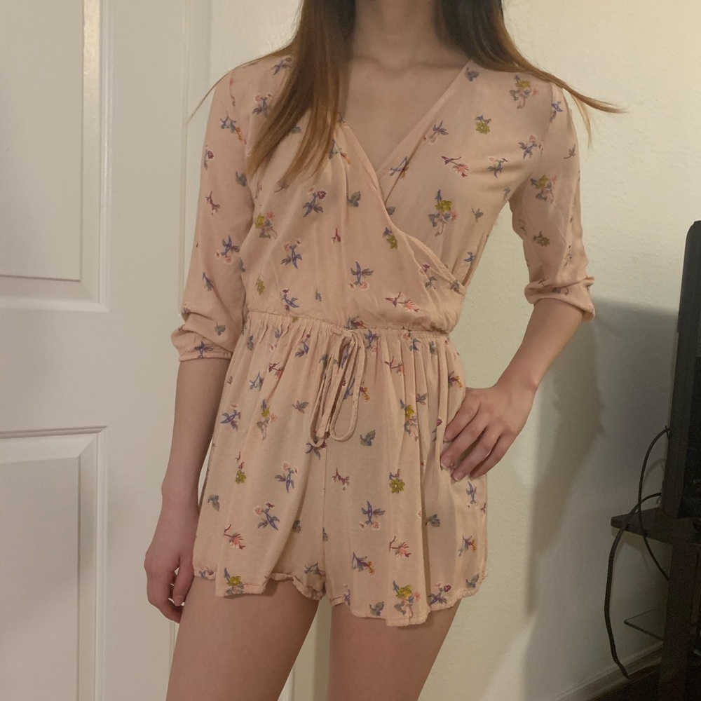 Pink romper